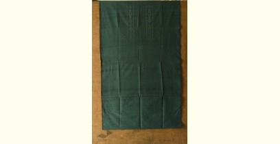 Handloom Cotton | Tangaliya Kurti Material - Green