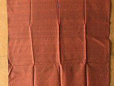 Handloom Cotton | Tangaliya Kurti Material - Brown