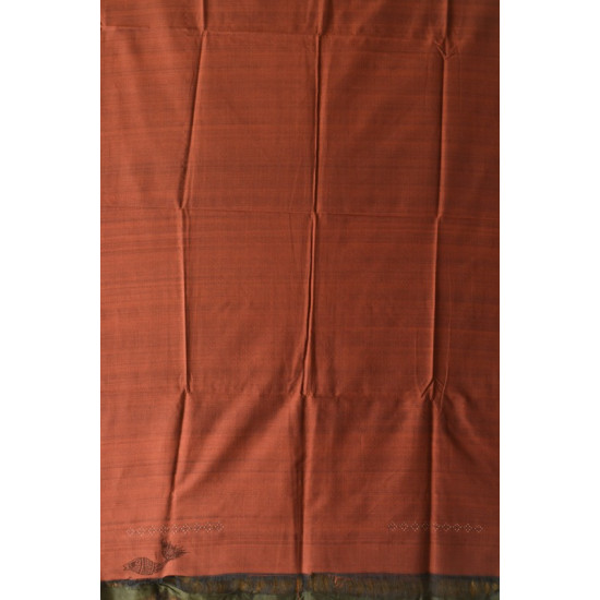 shop Cotton Tangaliya kurti Brown Material 