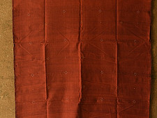 Handloom Cotton | Tangaliya Kurti Brown Material 