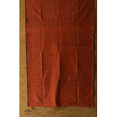 Handloom Cotton | Tangaliya Kurti Brown Material 