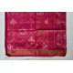 exclusive silk handwoven narikunj partola pink saree with heavy pallu