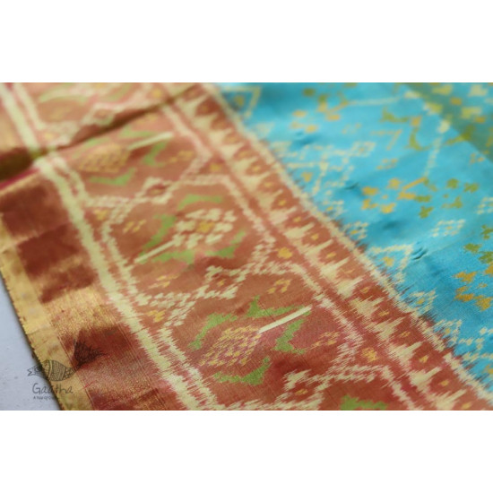 चंपा . चकली ✹ Silk Patola Saree ✹ 17