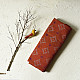 shop Patola cotton Handwoven Saree - rust red
