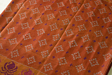 Champa - Chakli . चंपा - चकली | Handwoven Patola Cotton Saree - 5