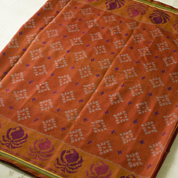 Champa - Chakli . चंपा - चकली | Handwoven Patola Cotton Saree - 5