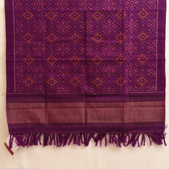 shop Handwoven Woolen Navratna Patola Shawl