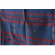 shop Tangaliya - Handwoven Cotton Scarves / muffler - Dark Blue