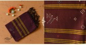 shop Tangaliya - Handwoven Cotton Brown Scarves / muffler