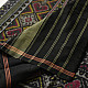 shop Patola cotton Handwoven Saree - black