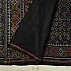 shop Patola cotton Handwoven Saree - black
