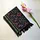 shop Handloom Cotton patola ikat Black Traditional dupatta
