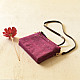 shop Tangaliya Multi Pocket Sling Purse Magenta