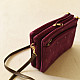 shop Tangaliya Multi Pocket Sling Purse Magenta