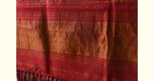 shop handwoven patola woolen Maroon shawl