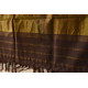 shop handwoven patola woolen Brown shawl