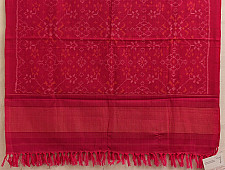 Vasant . वसंत | Handwoven Woolen Patola Shawl ~ Panchratna Ikat
