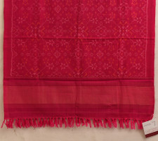 Vasant . वसंत | Handwoven Woolen Patola Shawl ~ Panchratna Ikat