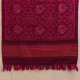 shop Handwoven Woolen - Patola Shawl Rani Pink