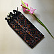 shop black - handloom silk cotton patola ikat stole
