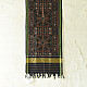 shop handloom silk cotton patola ikat black stole