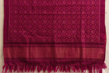 Vasant . वसंत | Handwoven Woolen Patola Shawl