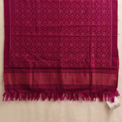 Vasant . वसंत | Handwoven Woolen Patola Shawl