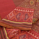 shop Patola cotton Handwoven Saree - Light Brown