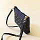 shop Tangaliya Sling Bag / Navy Blue & Black Purse