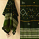 shop Bandhani Bhujodi green Shawl