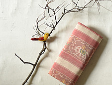 Champa - Chakli . चंपा - चकली ~ Patola Cotton Saree - Light Pink