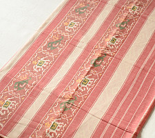 Champa - Chakli . चंपा - चकली ~ Patola Cotton Saree - Light Pink