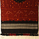 shop Bandhani Bhujodi Shawl- Maroon