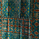 shop Blue - handloom silk cotton patola ikat stole