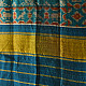 shop Blue - handloom silk cotton patola ikat stole