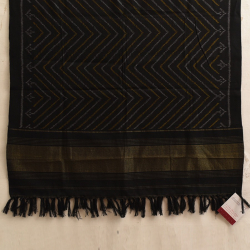 Vasant . वसंत | Handwoven Woolen Laheriya Patola Shawl 13