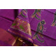 shop Patola Silk Handwoven saree Purple Pink 