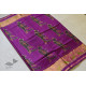 shop Patola Silk Handwoven saree Purple Pink 