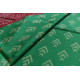 shop Patola Silk Handwoven saree Red & Green