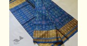shop Patola Silk Handwoven Blue saree