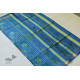 shop Patola Silk Handwoven saree - Blue & Green Dhoop Chhaon