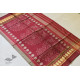 shop Patola Silk Handwoven saree Red & Green