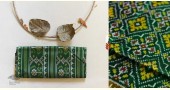 exclusive silk handwoven partola green saree