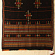 Black Woolen Shawl With Kutchi Mirror Work