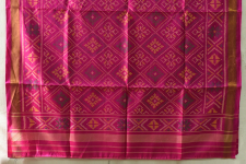 Rasika . रसिका ~ Patola Silk Dupatta ~ Pink