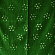 Kutchi Bhujodi Weaving - Bandhani ( Tie-dyed ) Woolen Green Shawl