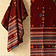 Kutchi Embroidered Mirror Work - Woolen Shawl