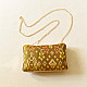 shop Patola Clutch golden Purse / Sling Bag