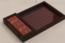 Joyance | Patola Tray With Spoon Holder