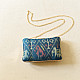 shop Patola Clutch blue purse